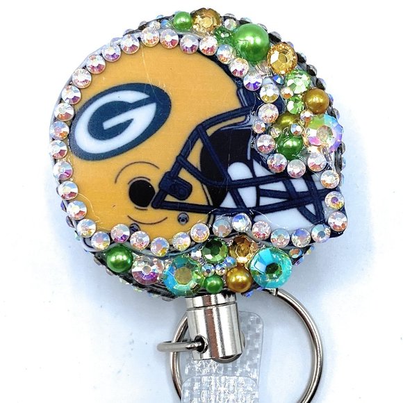 Accessories - Big E - BLING BADGE REELS ID HOLDER